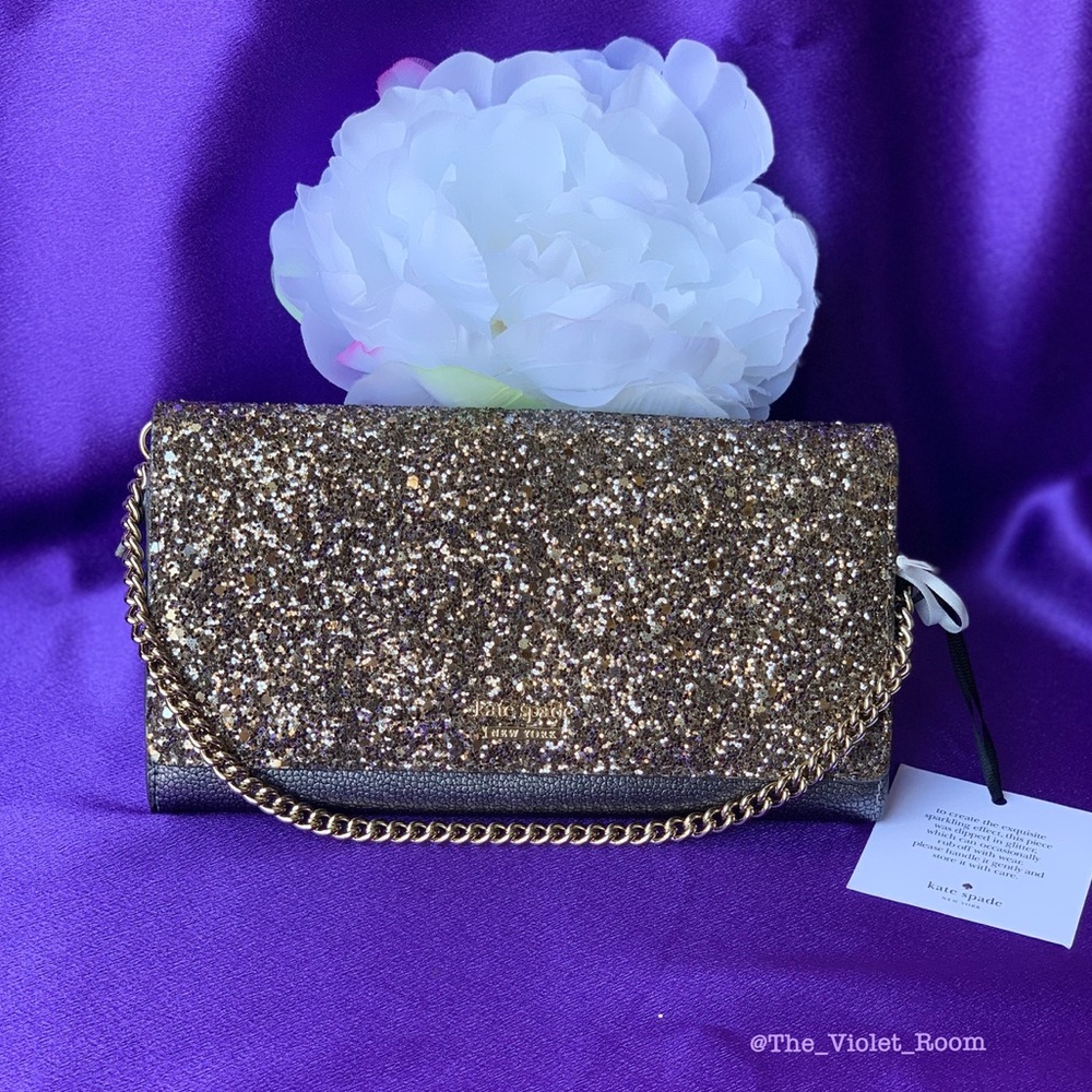 ▪️KATE SPADE▪️Sparkly Milou Wristlet - Picture 2 of 8